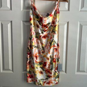 Love by Design Floral Cowl Neck Dress [Size: S; Never Worn - with Tags]